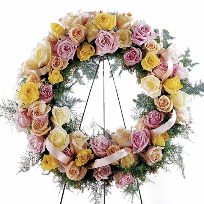 Vibrant Sympathy Wreath Vibrant Sympathy Wreath